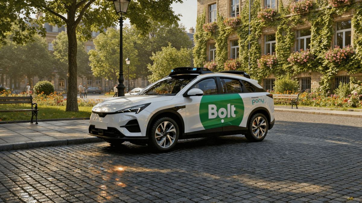 Bolt va déployer un service de taxis autonomes en 2026. // Source : Bolt Bolt va déployer un service de taxis autonomes en 2026. // Source : Bolt