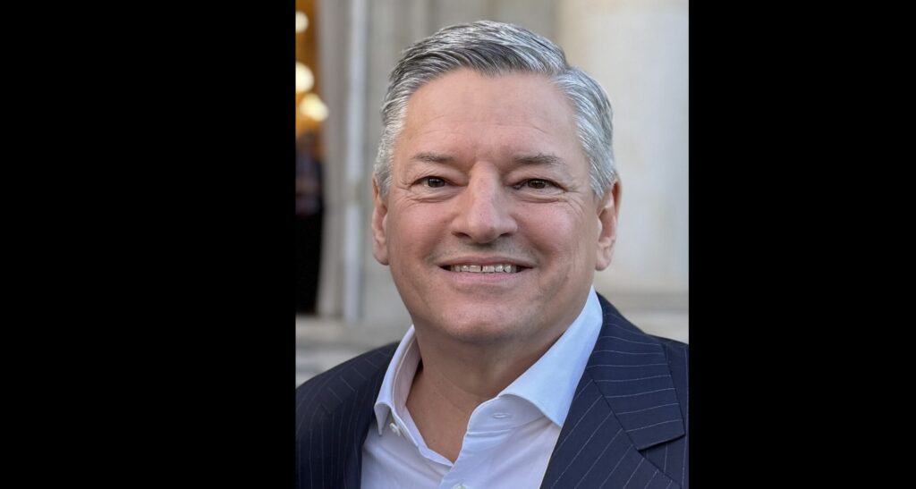 Ted Sarandos, co-PDG de Netflix. // Source : UKinUSA Ted Sarandos, co-PDG de Netflix. // Source : UKinUSA