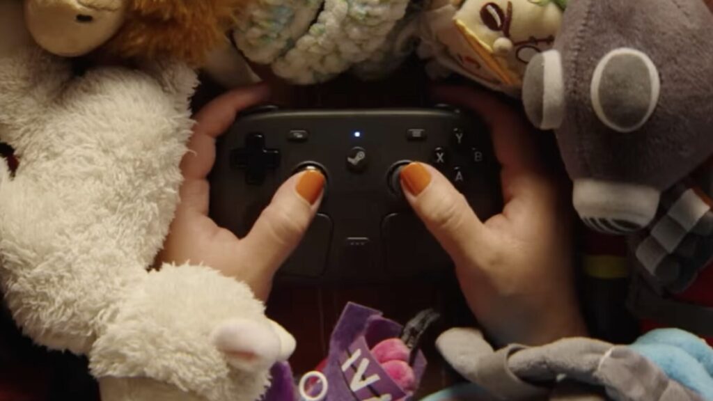 Steam Controller de Valve // Source : Valve Steam Controller de Valve // Source : Valve
