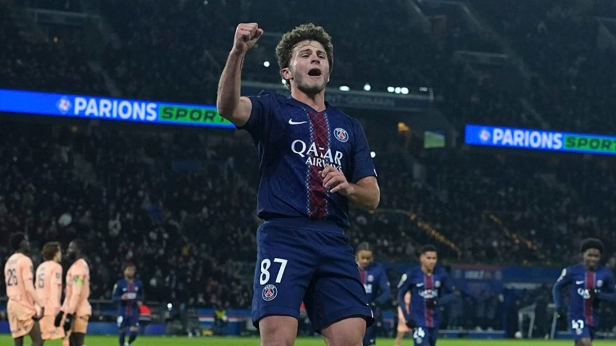 Joao Neves avec le PSG // Source : Compte X du PSG