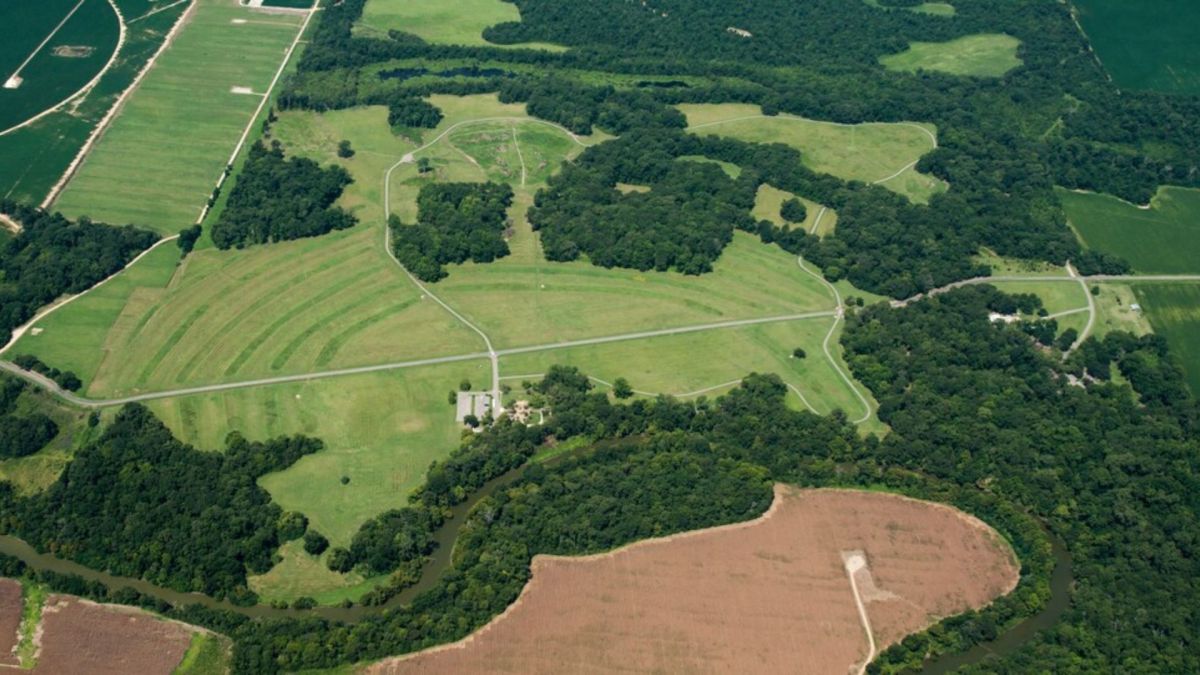 Tertres monumentaux de Poverty Point // Source : Susan Guice- Unesco
