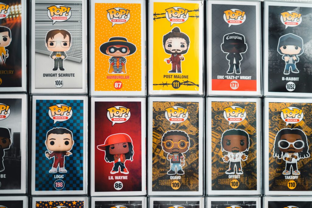 Des Funko Pop! // Source : Unsplash Des Funko Pop! // Source : Unsplash