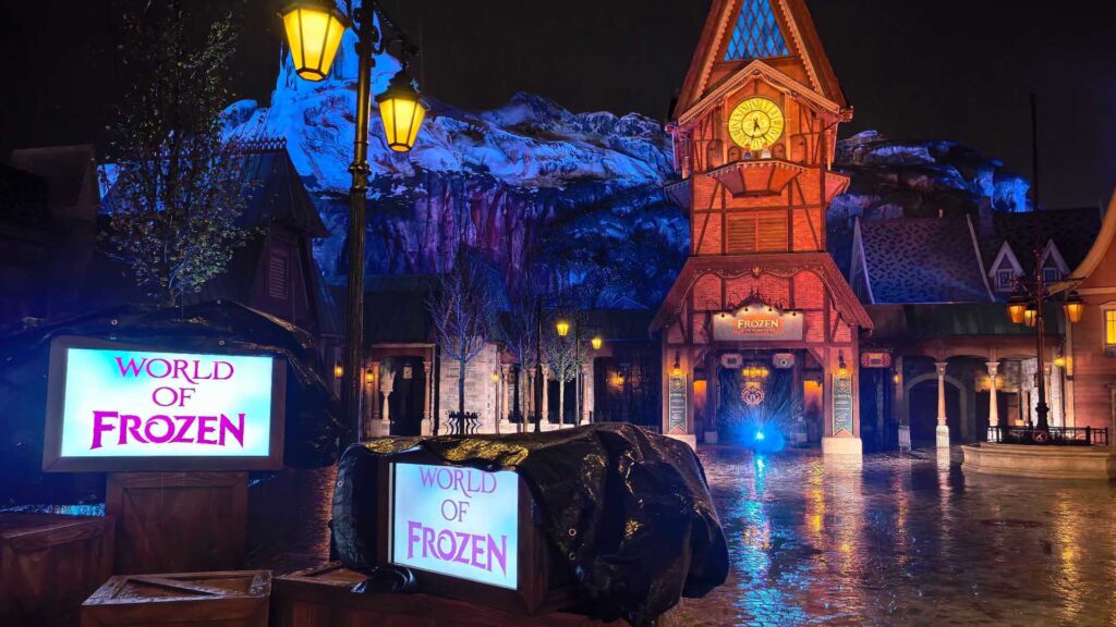 La Reine des Neiges à Disneyland Paris. // Source : Numerama