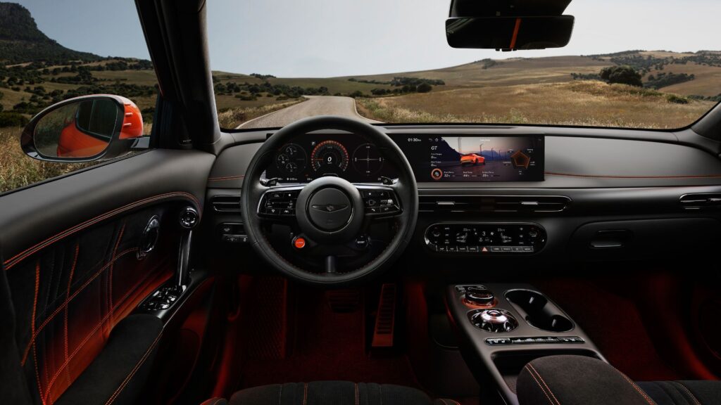 Genesis va lancer la sportive électrique GV60 Magma en France en 2026. // Source : Genesis Genesis va lancer la sportive électrique GV60 Magma en France en 2026. // Source : Genesis