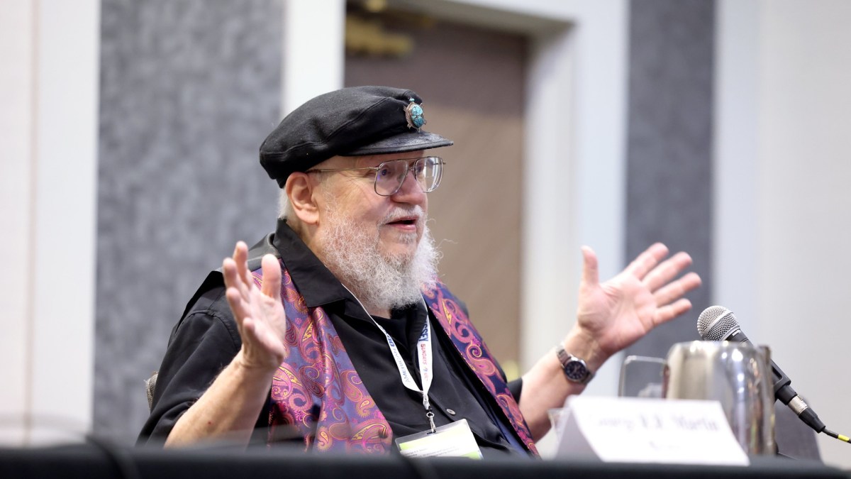 George R.R. Martin. // Source : Gage Skidmore