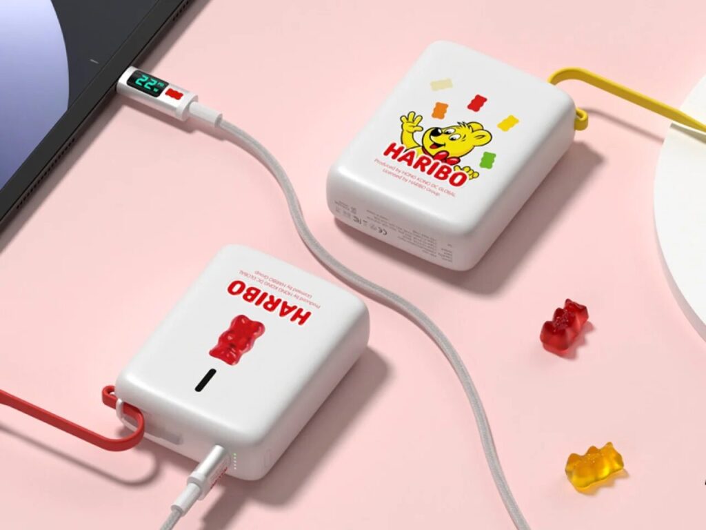 De nombreux influenceurs et médias ont mis en avant la batterie Haribo en octobre, en la présentant comme un super rapport capacité/poids. De nombreux influenceurs et médias ont mis en avant la batterie Haribo en octobre, en la présentant comme un super rapport capacité/poids.