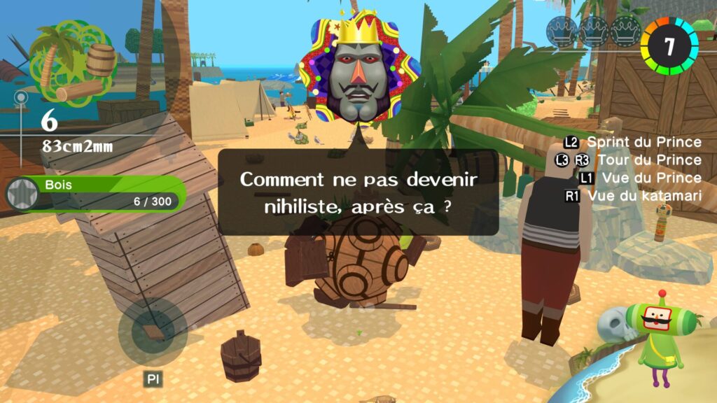 Vous ne voyez plus rien ? C'est normal. // Source : Capture PS5