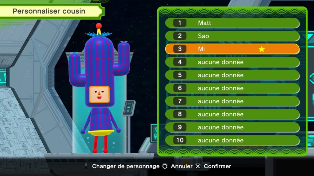 L'éditeur de Prince permet de personnaliser complètement son personnage. // Source : Capture PS5