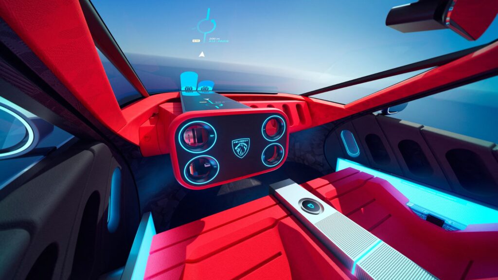 Le concept Peugeot Polygon // Source : Peugeot Le concept Peugeot Polygon // Source : Peugeot