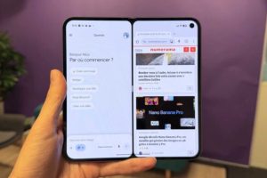 Le Google Pixel 10 Pro Fold. // Source : Numerama Le Google Pixel 10 Pro Fold. // Source : Numerama
