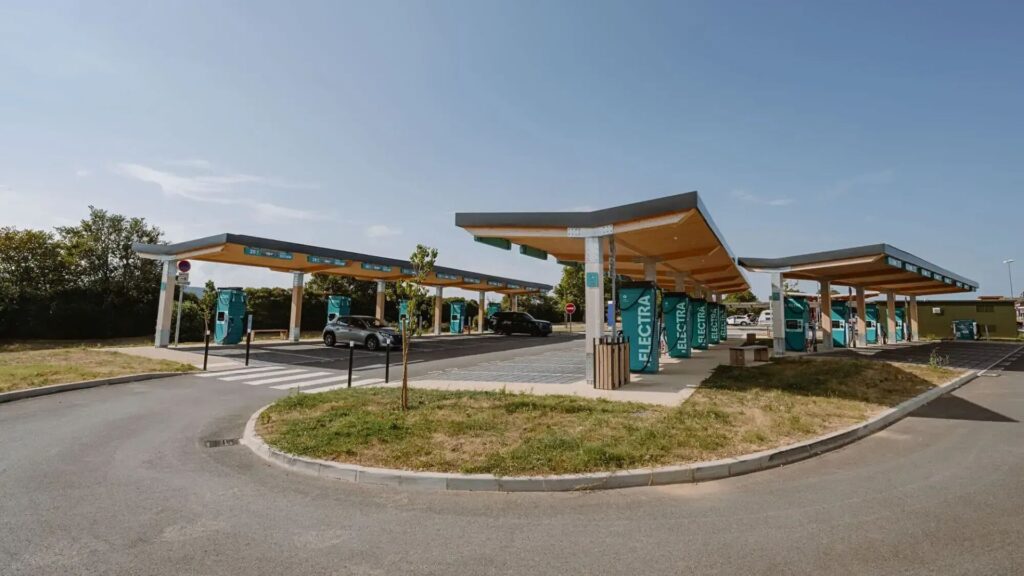 Une station de recharge Electra. // Source : Electra Une station de recharge Electra. // Source : Electra