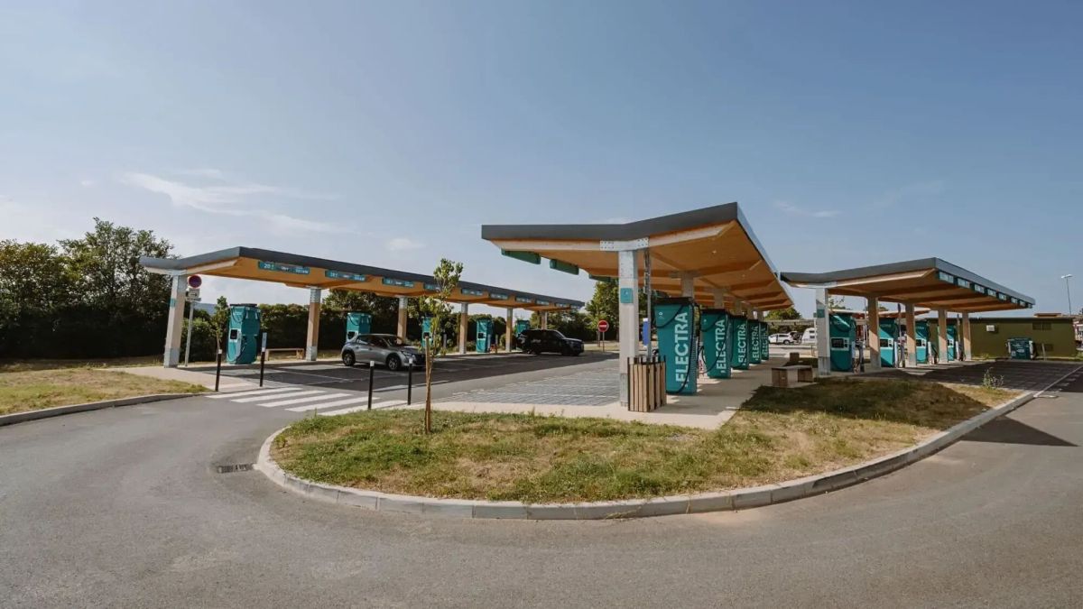 Une station de recharge Electra. // Source : Electra Une station de recharge Electra. // Source : Electra