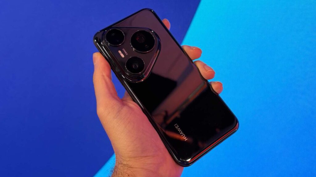 Le dos du Huawei Pura 80 Pro. // Source : Numerama Le dos du Huawei Pura 80 Pro. // Source : Numerama