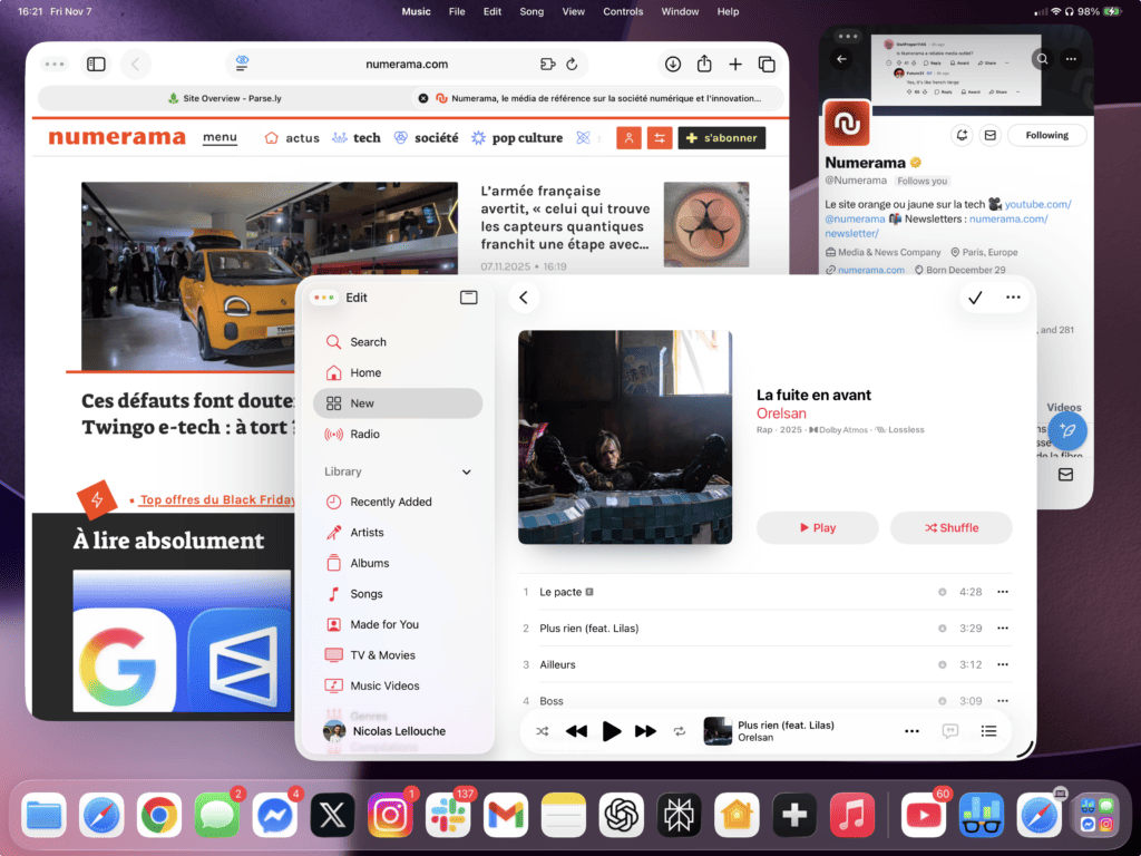 La nouvelle interface d'iPadOS 26 est bien plus conforme à ce que nous appelons un ordinateur.