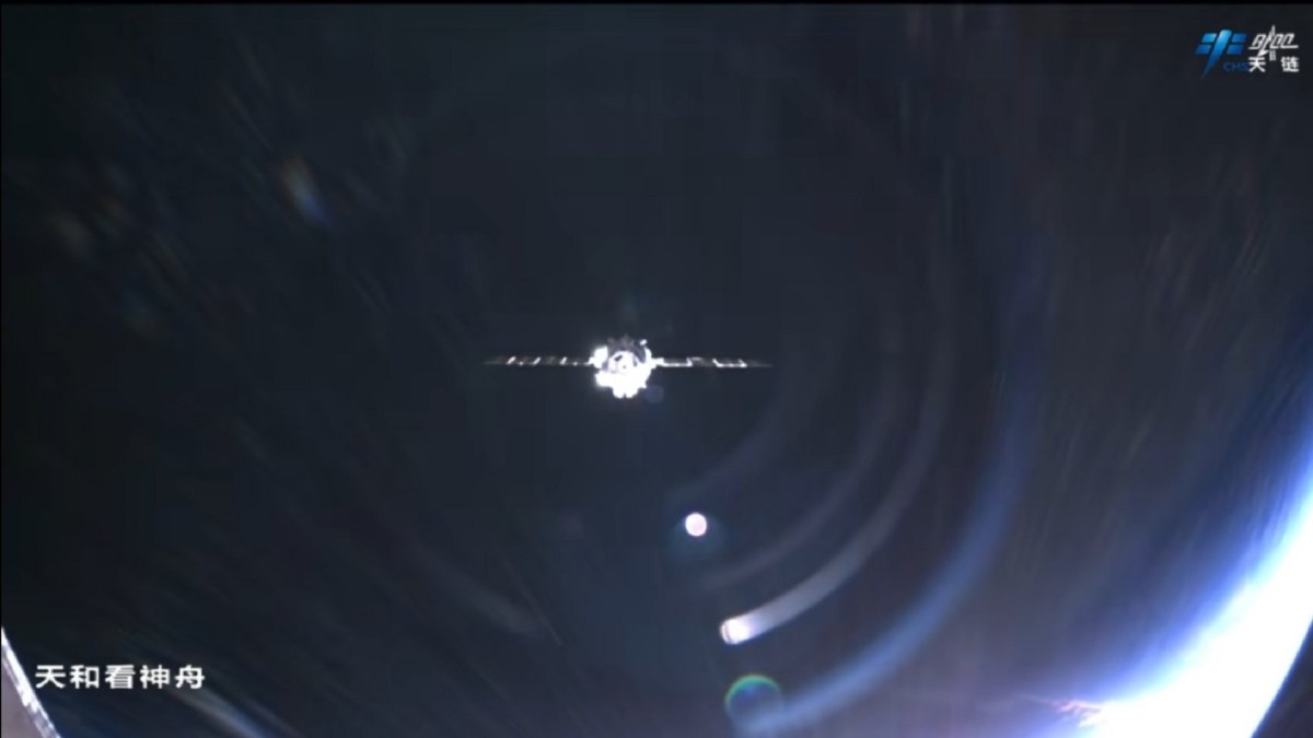 La capsule Shenzhou. // Source : CMSA La capsule Shenzhou. // Source : CMSA