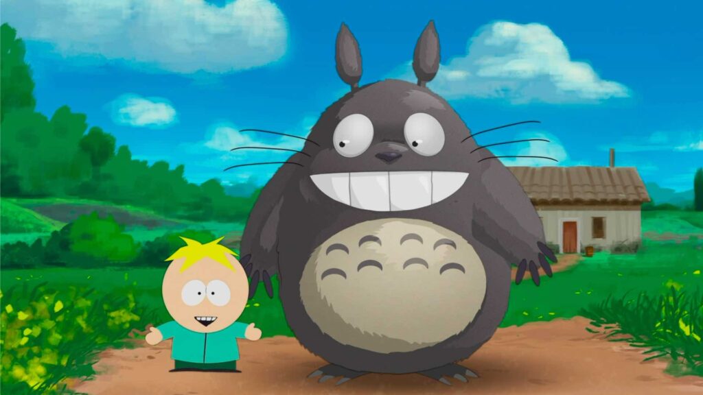 Dans cette fausse vidéo, Butters est victime d'une agression sexuelle par Totoro. Et tout le monde va y croire. // Source : South Park