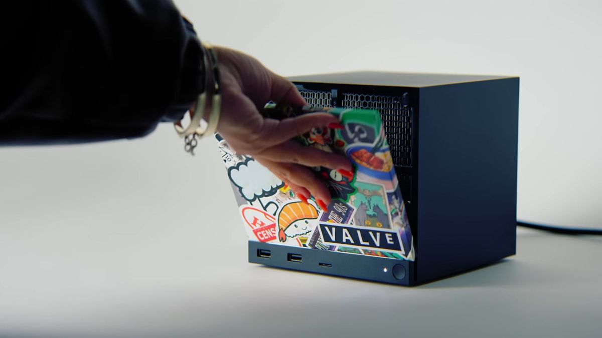 Steam Machine. // Source : Capture YouTube Valve Steam Machine. // Source : Capture YouTube Valve