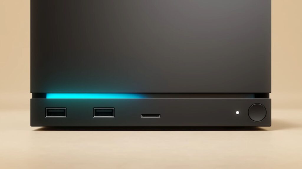 Steam Machine. // Source : Capture YouTube Valve Steam Machine. // Source : Capture YouTube Valve