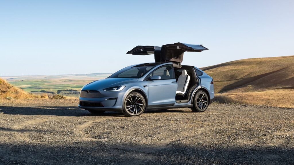 Le Tesla Model X (2025) // Source : Tesla Le Tesla Model X (2025) // Source : Tesla