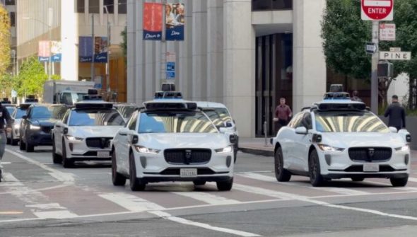 Waymo à San Francisco. // Source : Numerama