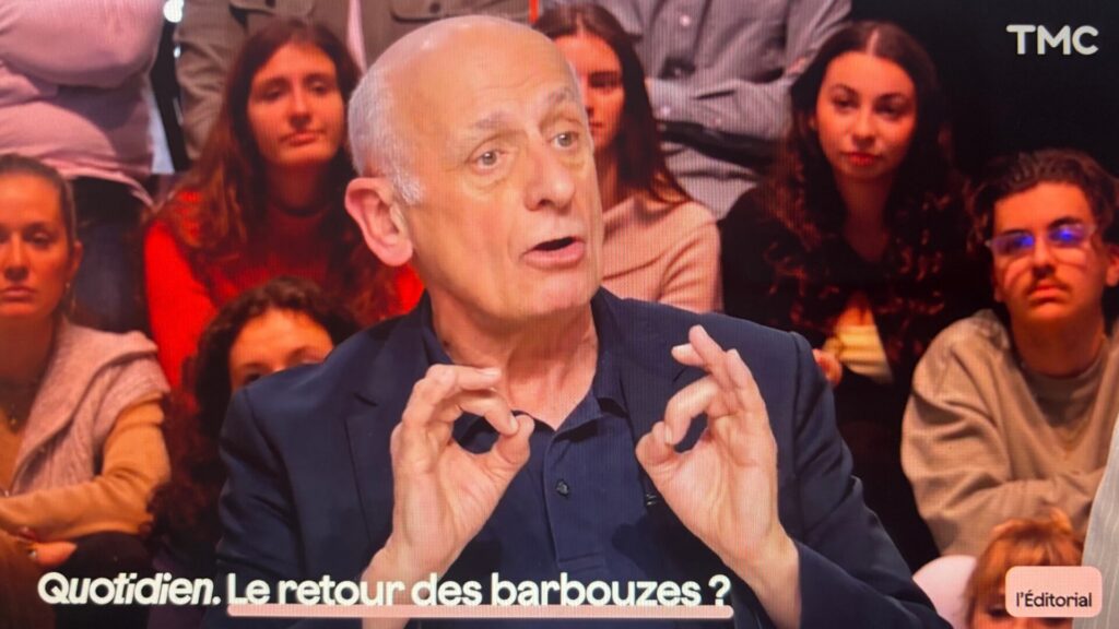 Jean-Michel Apathie sur l'émission Quotidien du 18 décembre 2025? // Source : TF1 + / Quotidien Jean-Michel Apathie sur l'émission Quotidien du 18 décembre 2025? // Source : TF1 + / Quotidien
