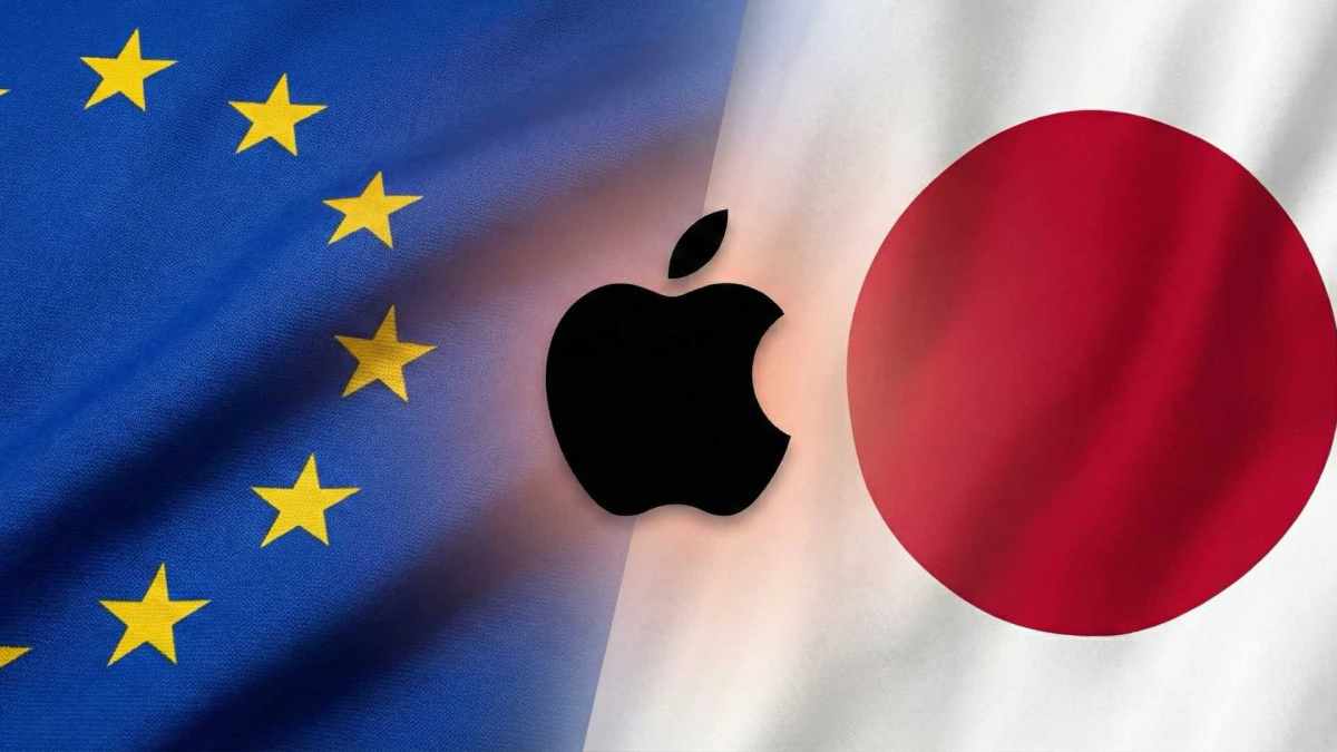 Apple Europe et Japon. // Source : Numerama Apple Europe et Japon. // Source : Numerama