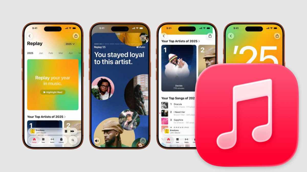 Apple Music Replay. // Source : Numerama Apple Music Replay. // Source : Numerama