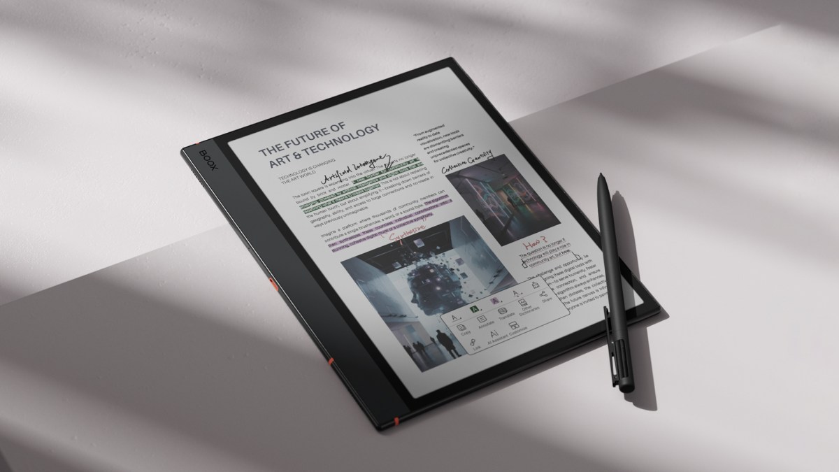 Boox Note Air5 C // Source : Onyx Boox Note Air5 C // Source : Onyx