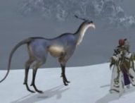 La créature buguée de FF14 // Source : X, @hangryKommo_o