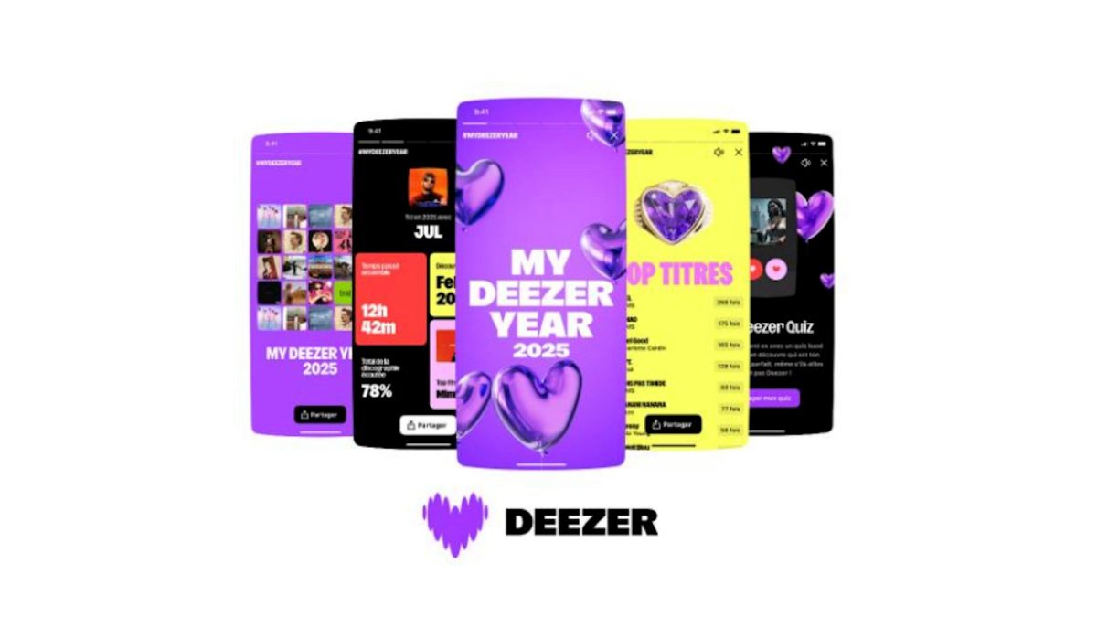 My Deezer Year 2025 // Source : Deezer My Deezer Year 2025 // Source : Deezer