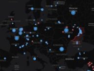 Source : Capture d'écran du site https://www.pizzint.watch/polyglobe
