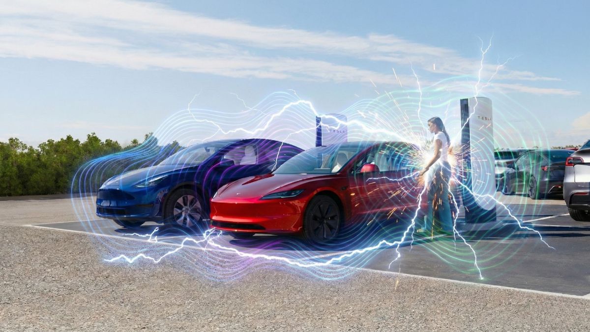 Les voitures électriques émettent-elles plus d'ondes électromagnétiques ? L'ADAC a mené une étude pour le savoir. // Source : Une par Robin San Vicente pour Numerama