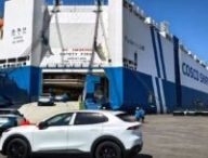 Premier véhicules Deepal à destination de l'Europe // Source : changan Premier véhicules Deepal à destination de l'Europe // Source : changan