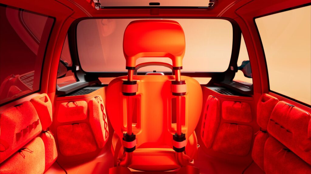Le concept de monospace électrique ELO de Citroën. // Source : Citroën Le concept de monospace électrique ELO de Citroën. // Source : Citroën