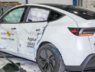 Le Tesla Model Y (2025) aux crash-tests Euro NCAP // Source : Euro NCAP