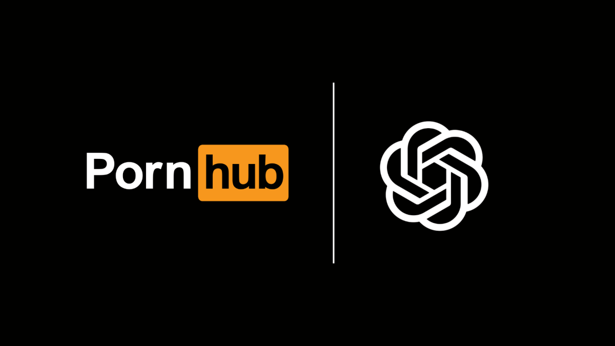 OpenAI Pornhub // Source : Montage Numerama
