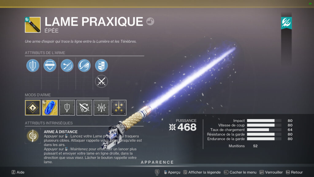 Le sabre laser dans Destiny 2 Le sabre laser dans Destiny 2