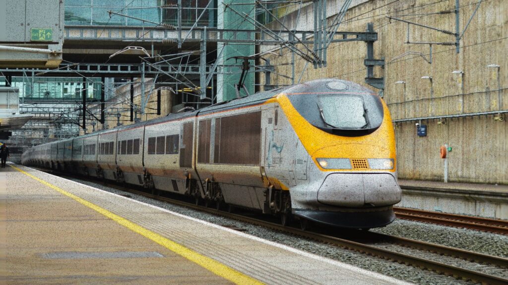 Eurostar. // Source : Flickr/CC/AlvaroArrans ; modifié avec Canva par Numerama Eurostar. // Source : Flickr/CC/AlvaroArrans ; modifié avec Canva par Numerama
