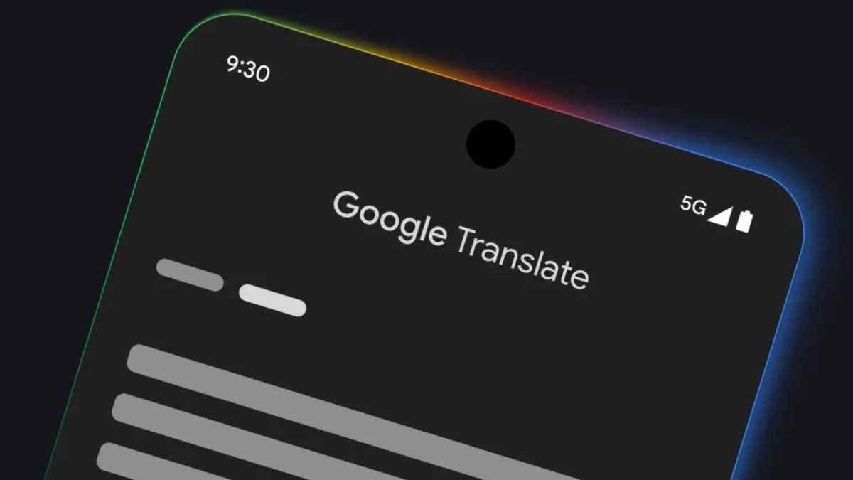 Google Translate. // Source : Google