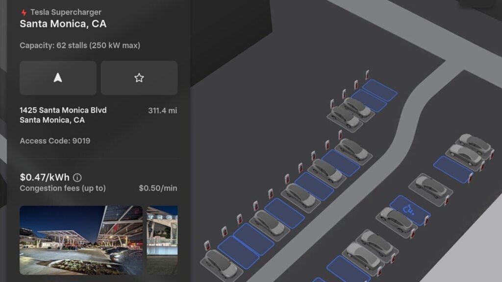 Mise à jour de Noël 2025 de Tesla. // Source : Tesla