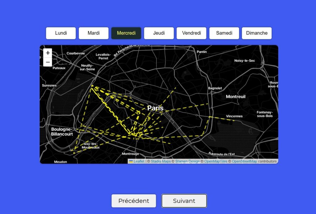 Véliwrap présente ses trajets préférés.