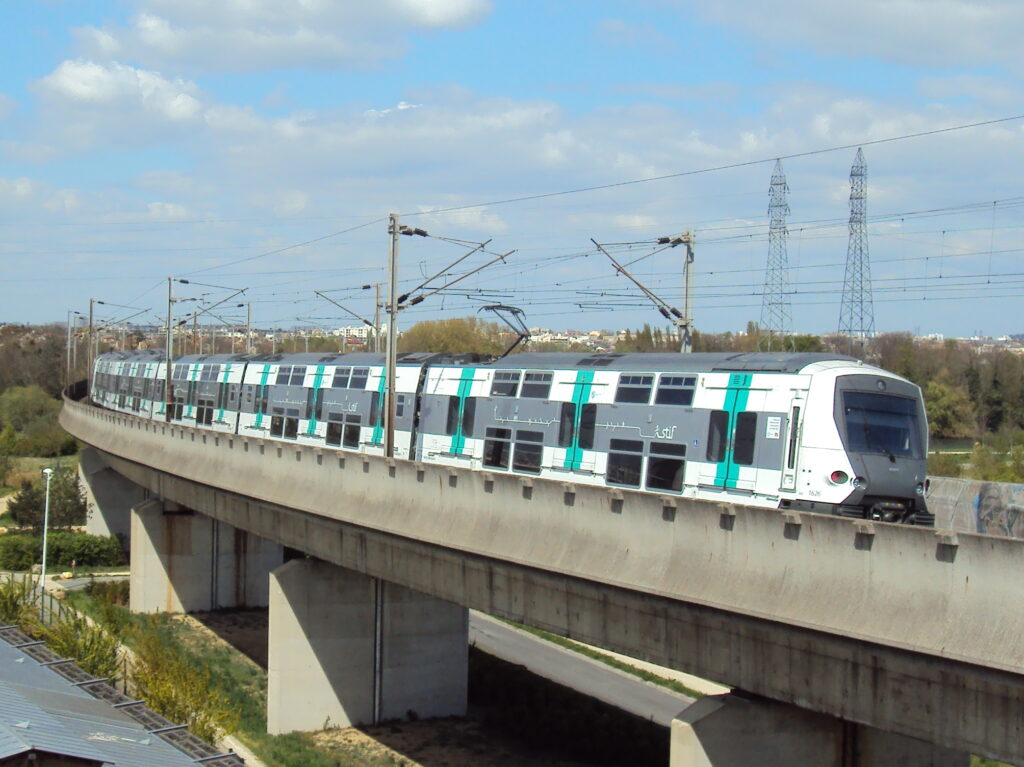 Le bug a été découvert en 2017 sur un modèle MI09 du RER A // Source : Image Wikipedia