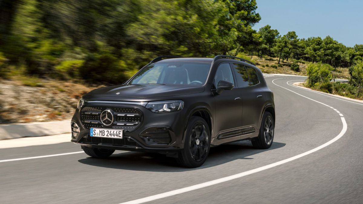 Le nouveau Mercedes GLB électrique // Source : Mercedes Le nouveau Mercedes GLB électrique // Source : Mercedes