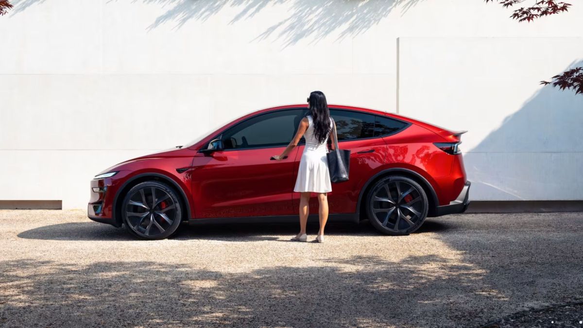 Le Tesla Model Y Performance (2025). // Source : Tesla Le Tesla Model Y Performance (2025). // Source : Tesla