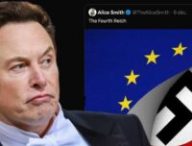 Elon Musk accuse l'UE d'être nazie. // Source : Numerama