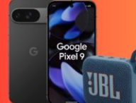 google pixel 9a jbl go 4 // Source : Montage Numerama google pixel 9a jbl go 4 // Source : Montage Numerama