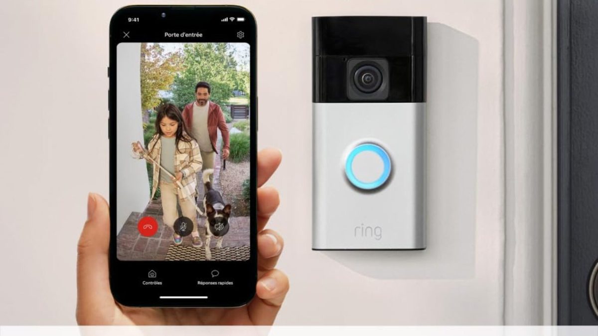 Ring sonnette vidéo sans fil // Source : Amazon Ring sonnette vidéo sans fil // Source : Amazon