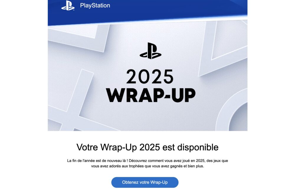 Le mail envoyé par PlayStation à ses utilisateurs.