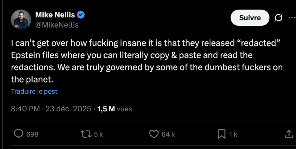 Sans surprise, tout le monde se moque du DOJ sur Twitter. Sans surprise, tout le monde se moque du DOJ sur Twitter.