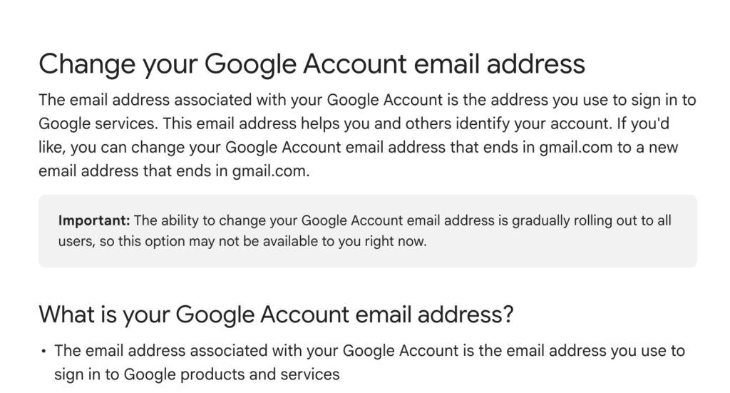 Sur sa page support, Google mentionne pour la première fois ce type de nouveauté. Sur sa page support, Google mentionne pour la première fois ce type de nouveauté.